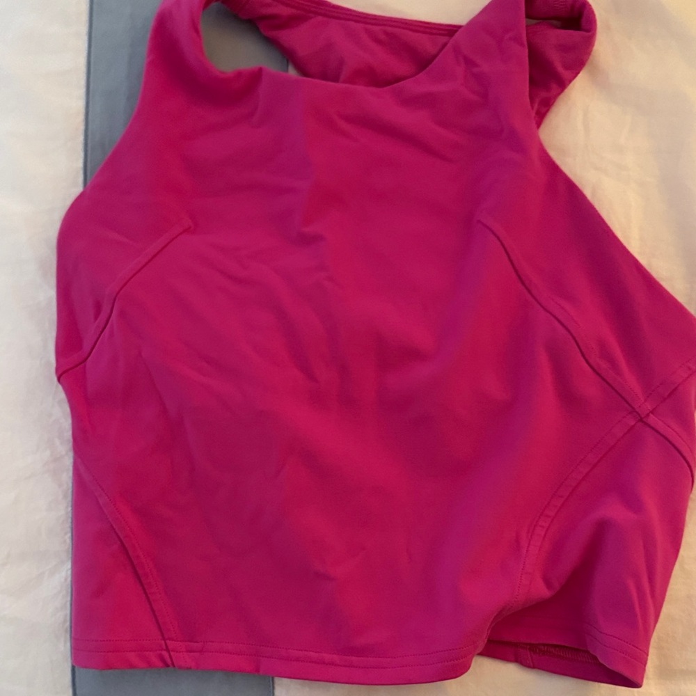 lululemon athletica Pink Tank Top